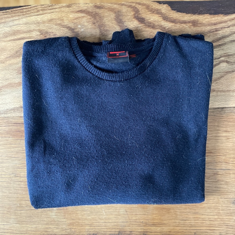 Vintage Smash Lightweight Navy Sweater